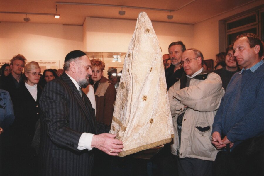 zleva Arnošt Neufeld; foto: Anna Pecková